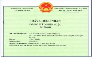 Giấy chứng nhận đăng ký nhãn hiệu