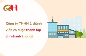 Thành lập chi nhánh công ty TNHH 1 thành viên
