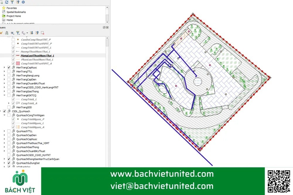Số Hóa Dữ Liệu Từ CAD Sang GIS - Bách Việt United